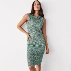 MONROW Space-dye Tank Dress GREENMULTI Cheap